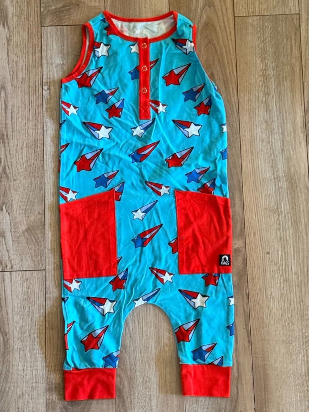 USA Rag Romper